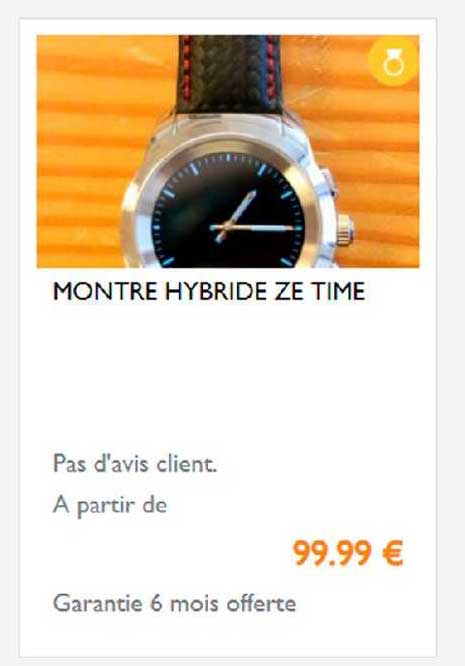 Montre Hybride Ze Time