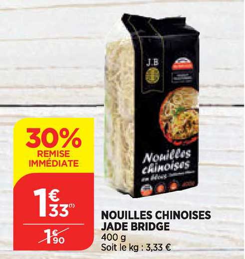nouilles chinoises jade bridge