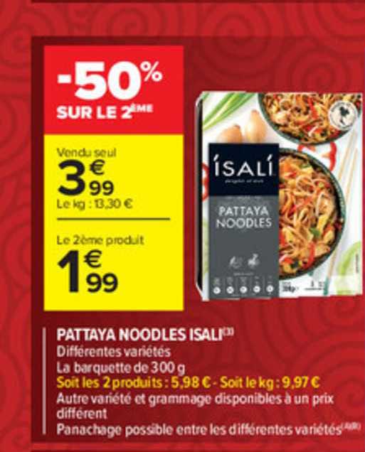 pattaya noodles isali