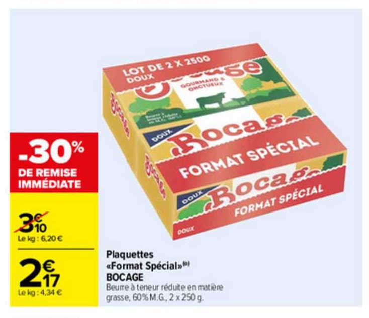 plaquettes "format spécial" bocage