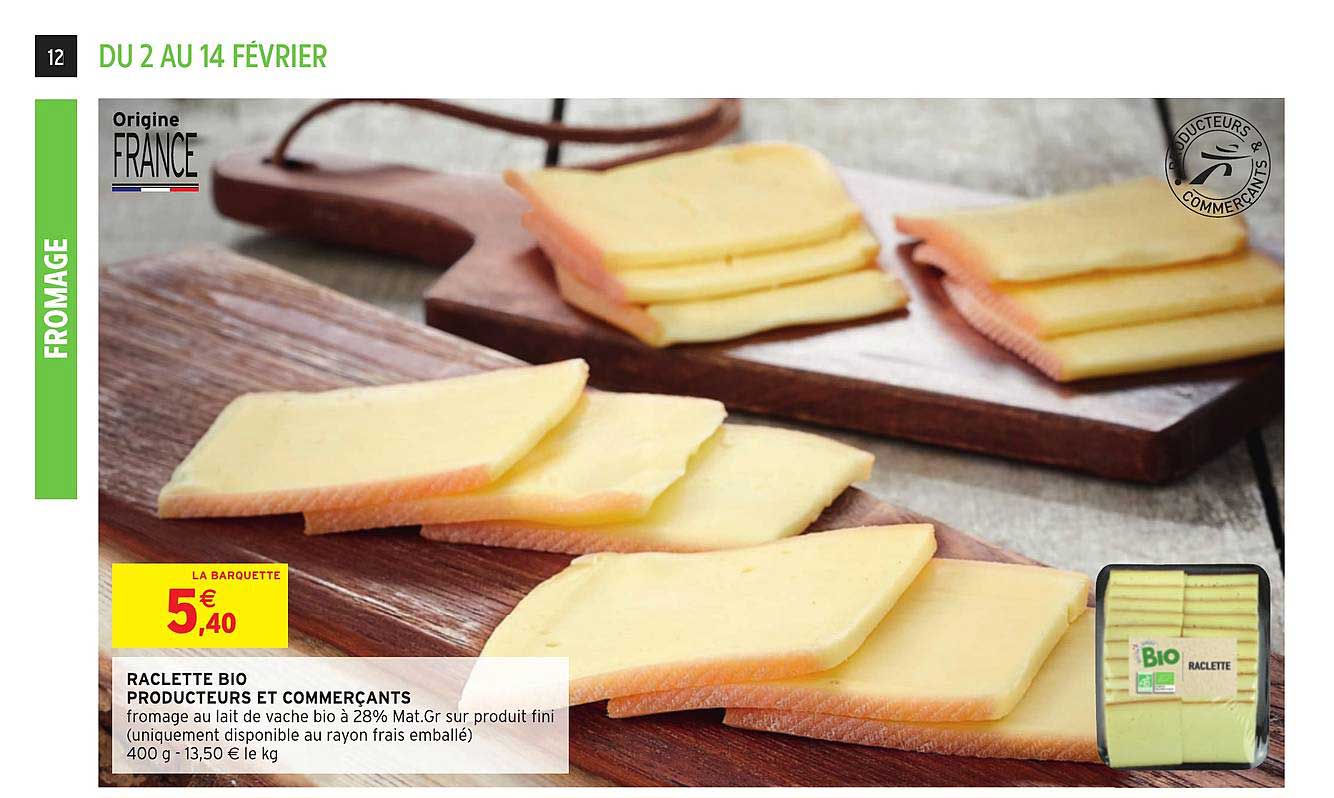 raclette bio producteurs et commerçants