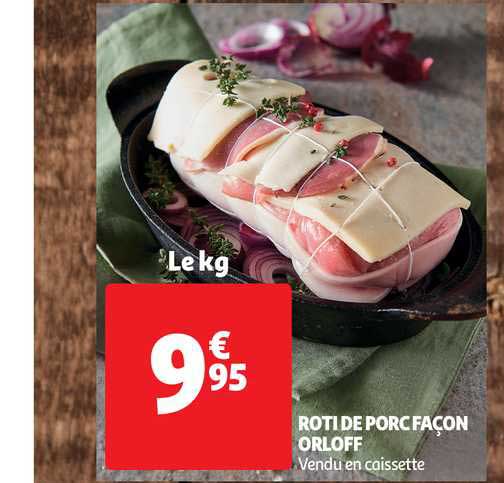 rôti de porc façon orloff