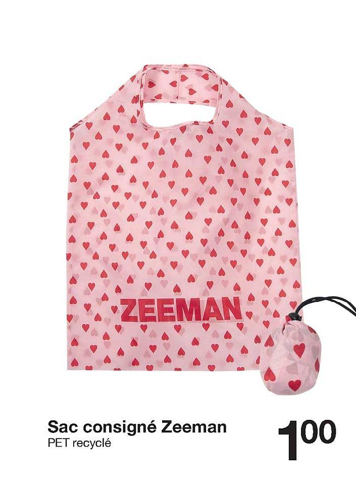 sac consigné zeeman