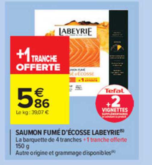 saumon fumé d'écosse labeyrie