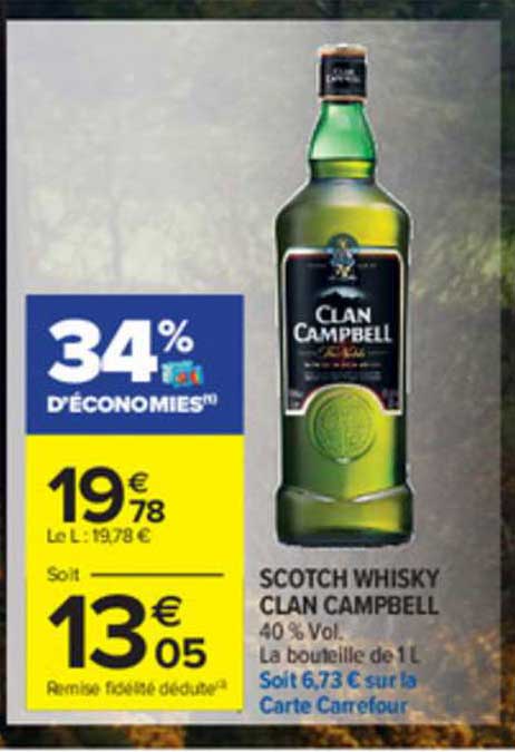 scotch whisky clan campabell