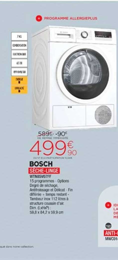 sèche-linge bosch