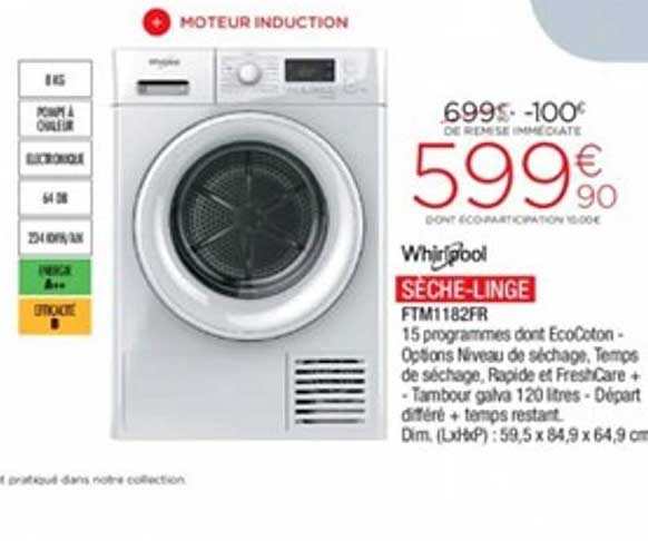 sèche-linge whirlpool