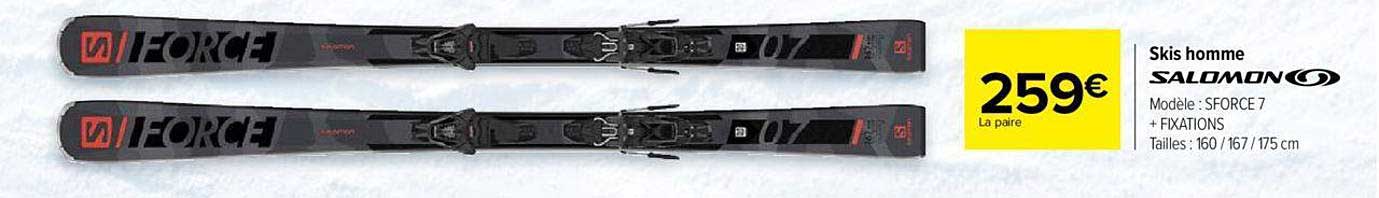 skis homme salomon