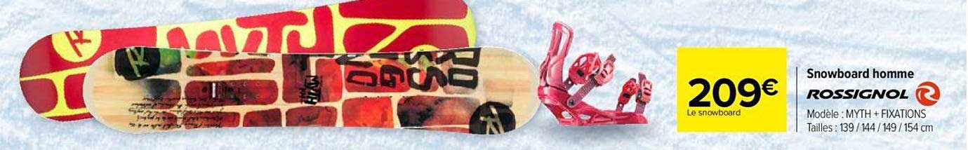 snowboard homme rossignol