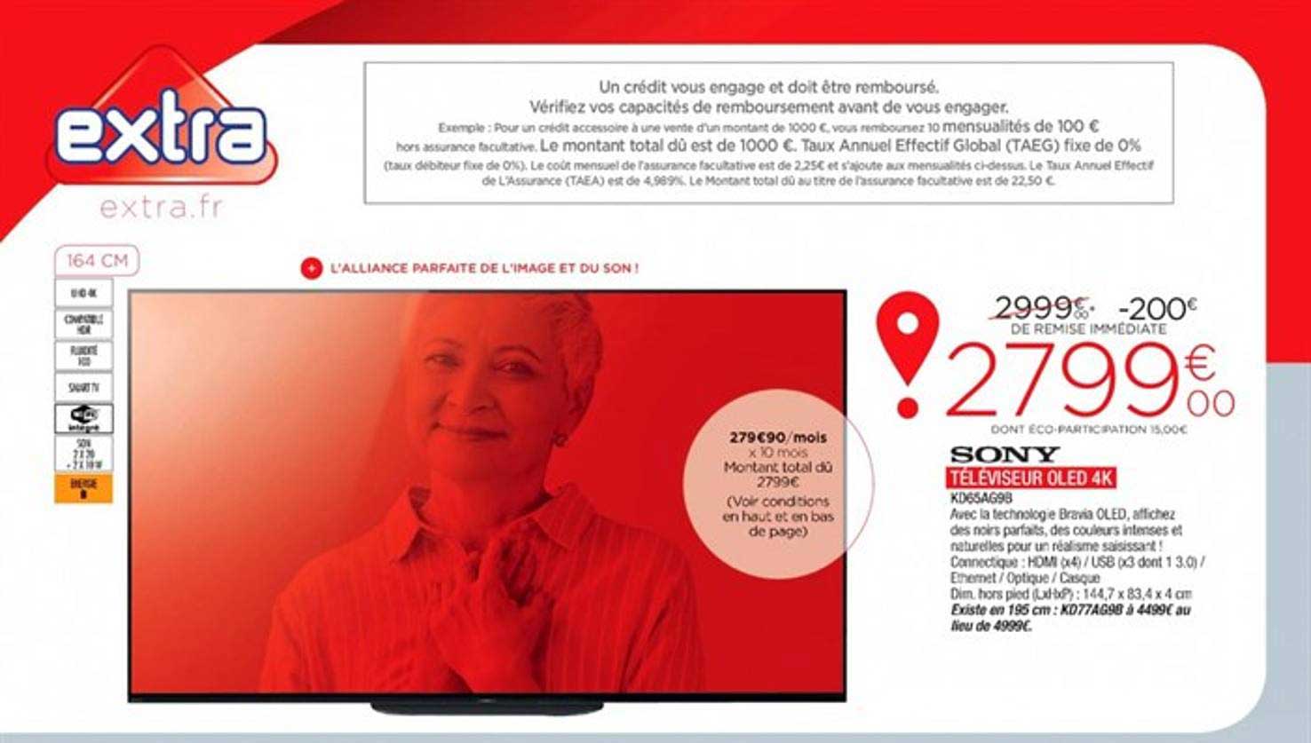 Téléviseur Oled 4k Sony