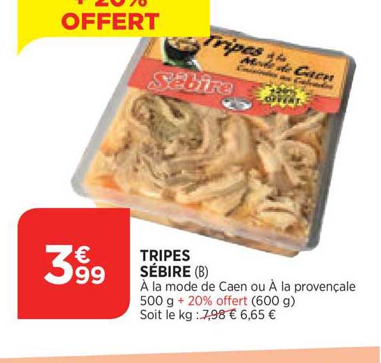 Tripes Sébire