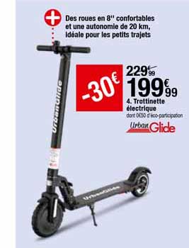 trottinette électrique glide