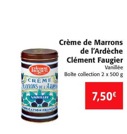 Crème De Marrons De L'ardèche Clément Faugier