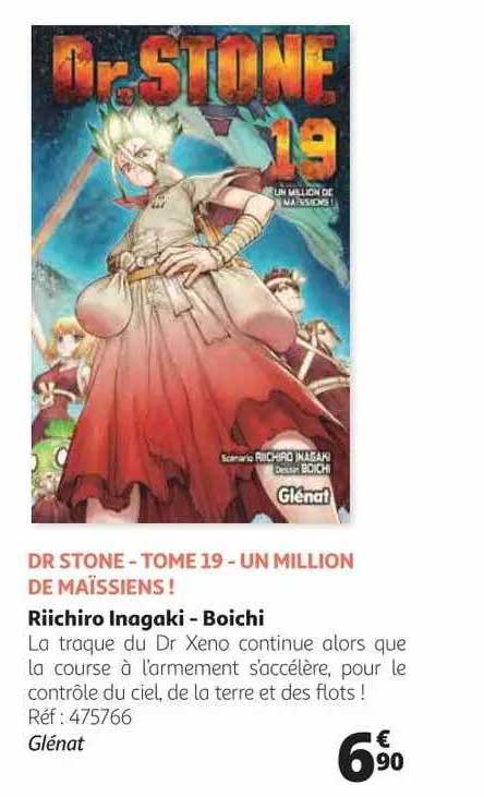 Dr Stone - Tome 19 - Un Million De Maïssiens ! Riichiro Inagaki - Boichi