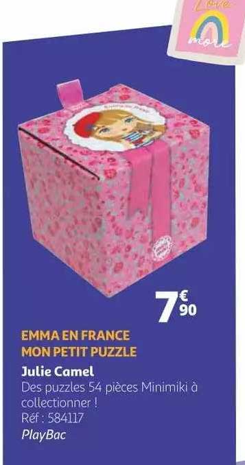 emma en france mon petit puzzle julie camel