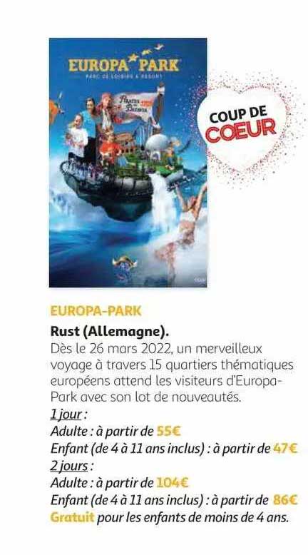 europa - park rust (allemagne)