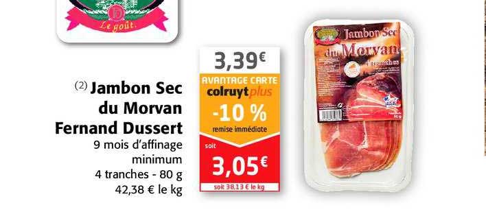 jambon sec du morvan fernand dussert