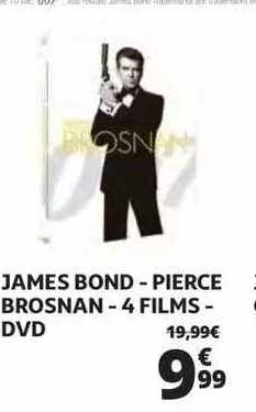 james bond - pierce brosnan - 4 films - dvd