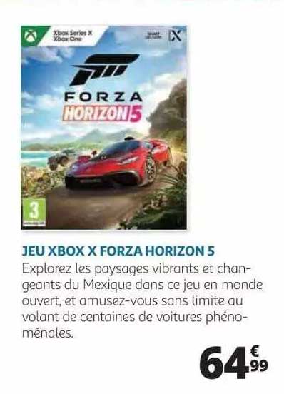 Jeu Xbox X Forza Horizon 5