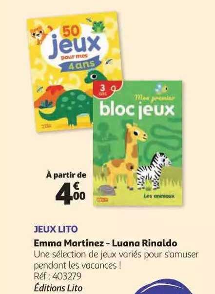 jeux lito emma martinez - luana rinaldo