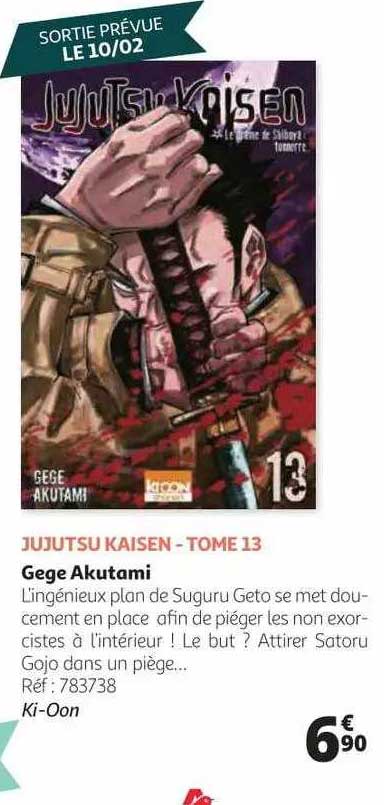 Jujutsu Kaisen - Tome 13 Gege Akutami