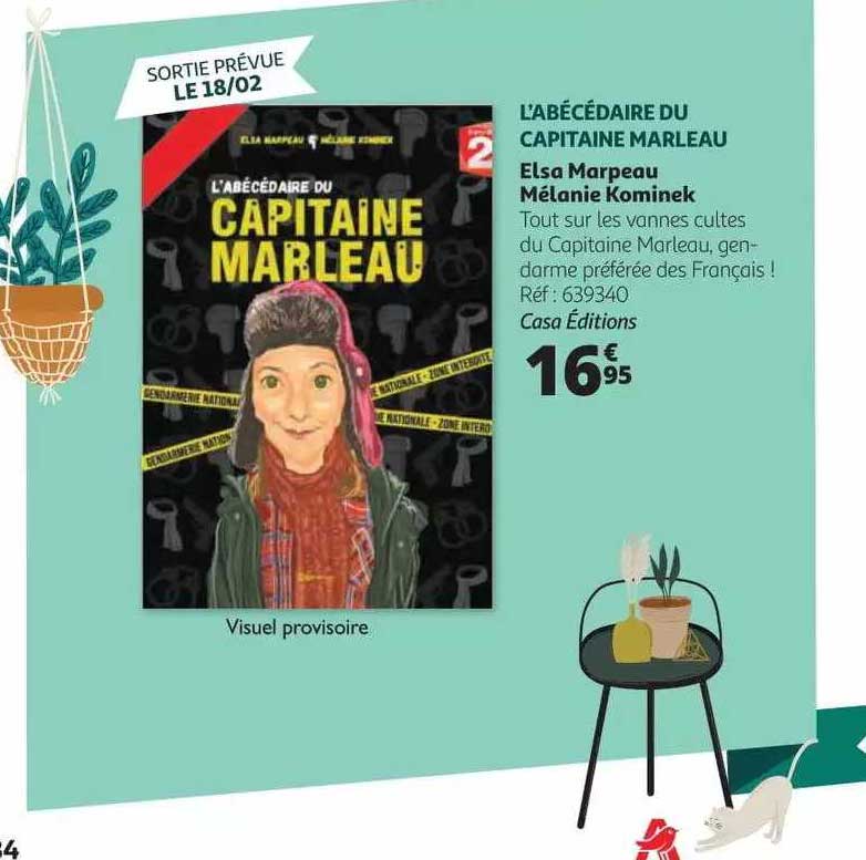 l'abécédaire du capitaine marleau elsa marpeau mélanie kominek