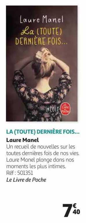 la (toute) dernières fois... laure manel