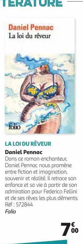 la loi du rêveur daniel pennac