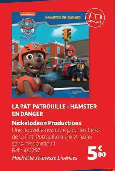 la pat'patrouille - hamster en danger nickelodeon productions