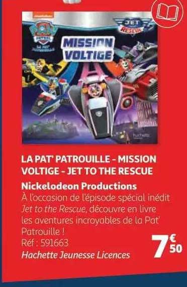 la pat'patrouille - mission voltige - jet to the rescue nickelodeon productions