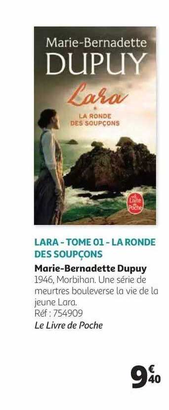 lara - tome 01 - la ronde des soupçons marie-bernadette dupuy