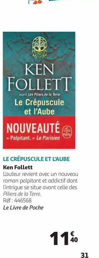 le crépuscule et l'aube ken follett