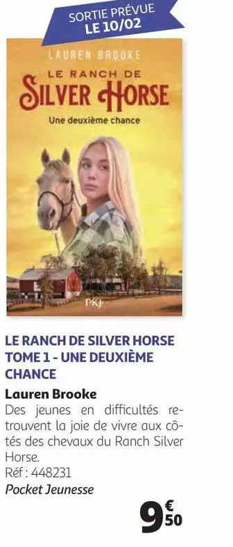 le ranch de silver horse tome 1 - une deuxième chance lauren brooke
