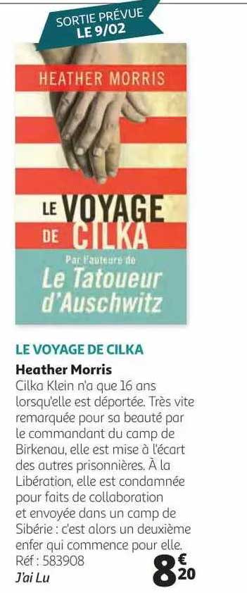 le voyage de cilka heather morris