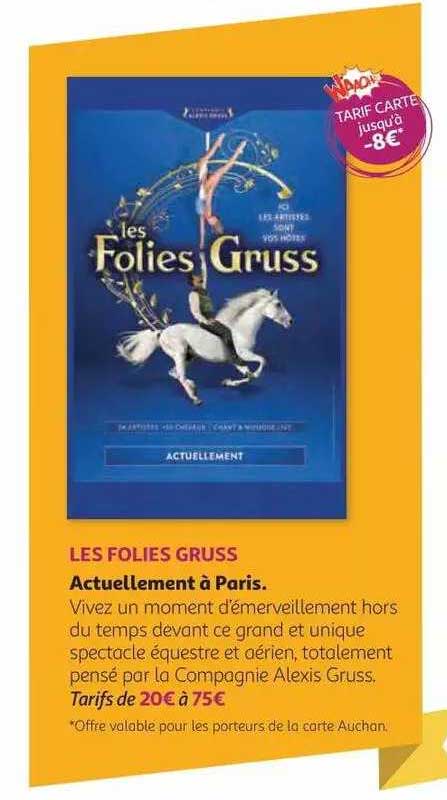 les folies gruss actuellement à paris