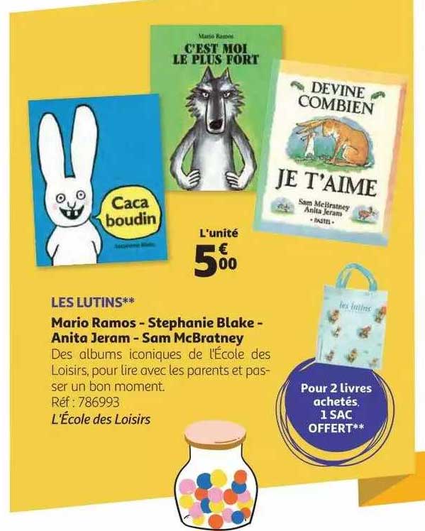 les lutins mario ramos - stephania blake - anita jeram - sam mcbratney