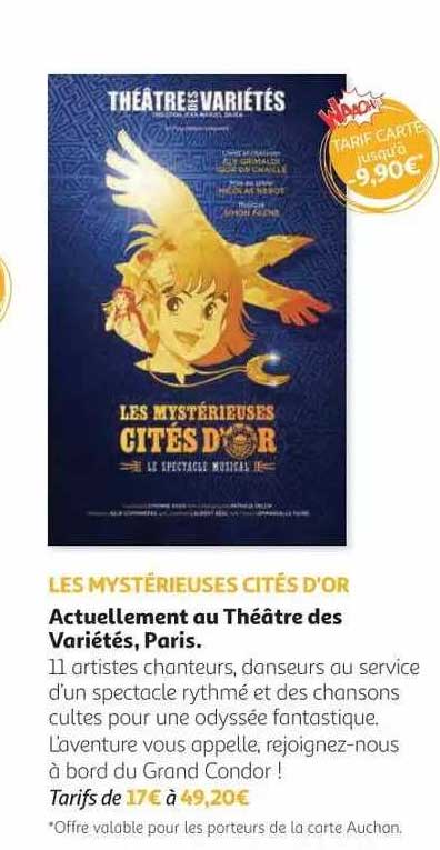 les mystérieuses cités d'or