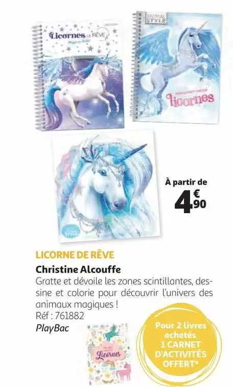 licorne de rêve christine alcouffe