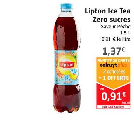 Lipton Ice Tea Zéro Sucres