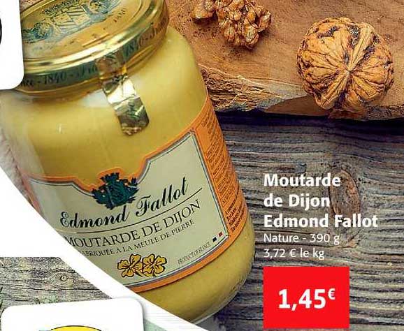 moutarde de dijon edmond fallot