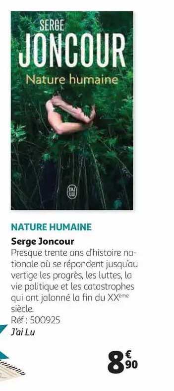 nature humaine serge joncour