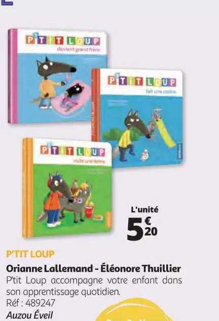 p'tit loup orianne lallemand - éléonore thuillier