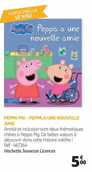 peppa pig peppa a uen nouvelle amie