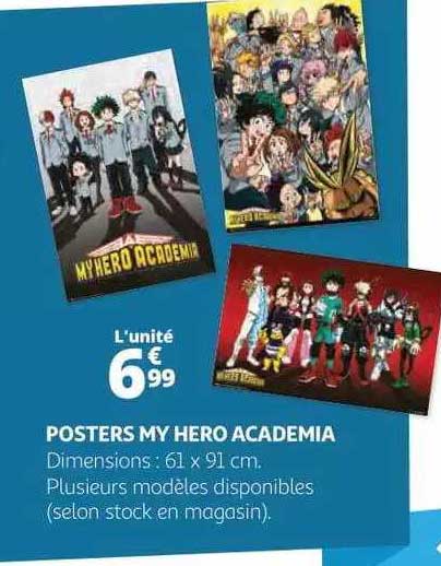 posters my hero academia