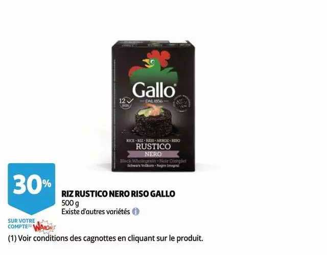 riz rustico riso gallo