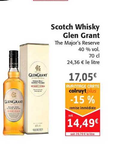 scotch whisky glen grant