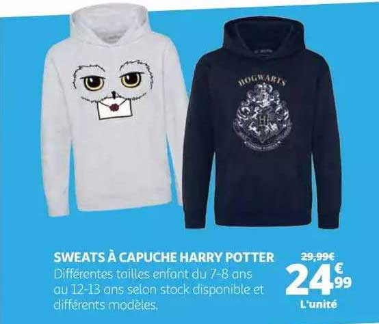 sweats à capuche harry potter