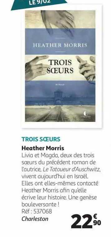 trois sœurs heather morris