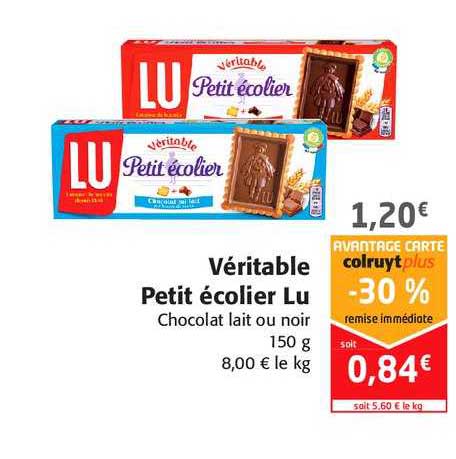 Véritable Petit écolier Lu