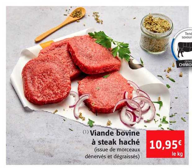 Viande Bovine à Steak Haché